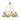 Golden Lighting Orwell 3306-6 6 Light Chandelier 1