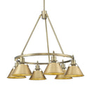 Golden Lighting Orwell 3306-6 6 Light Chandelier