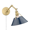 Golden Lighting Orwell 3306-A1W 1 Light Articulating Wall Sconce 10