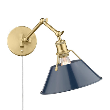 Golden Lighting Orwell 3306-A1W 1 Light Articulating Wall Sconce 10