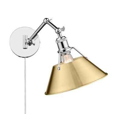 Golden Lighting Orwell 3306-A1W 1 Light Articulating Wall Sconce 16