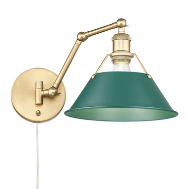 Golden Lighting Orwell 3306-A1W 1 Light Articulating Wall Sconce 9