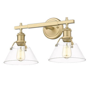 Golden Lighting Orwell 3306-BA2 2 Light Vanity Light 2