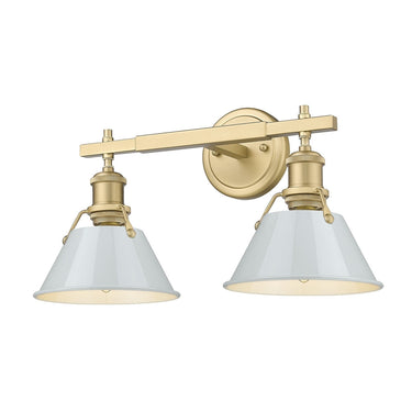 Golden Lighting Orwell 3306-BA2 2 Light Vanity Light 3