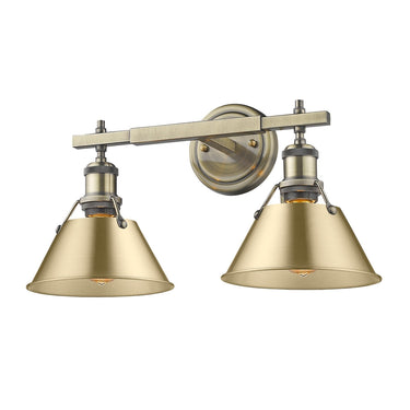 Golden Lighting Orwell 3306-BA2 2 Light Vanity Light