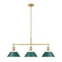 Golden Lighting Orwell 3306-LP 3 Light Linear Pendant 1