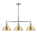 Golden Lighting Orwell 3306-LP 3 Light Linear Pendant 3