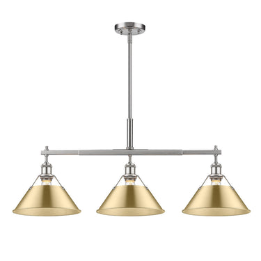 Golden Lighting Orwell 3306-LP 3 Light Linear Pendant 3