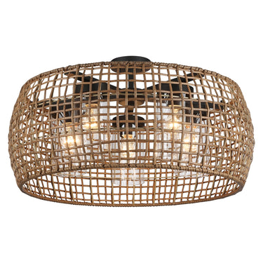 Golden Lighting Piper 1067-O5SF 5 Light Outdoor Semi-Flush 1