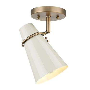 Golden Lighting Reeva 2122-SF 1 Light Semi-flush