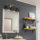 Golden Lighting Shepard 6950-BA3 3 Light Vanity Light 4