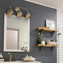 Golden Lighting Shepard 6950-BA3 3 Light Vanity Light 5