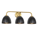 Golden Lighting Shepard 6950-BA3 3 Light Vanity Light