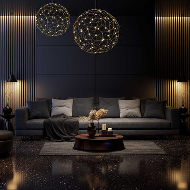 Golden Lighting Spheris 5462-16 1 Light LED Globe Pendant 1