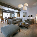Golden Lighting Tela 4017-11 5 Light LED Pendant 1