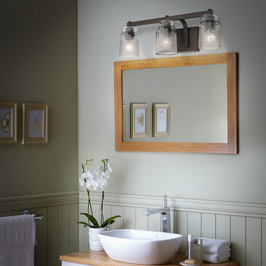 Golden Lighting Travers 1405-BA3 3 Light Vanity Light 1