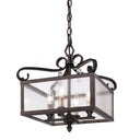 Golden Lighting Valencia 2049-SF 4 Light Semi-Flush 1