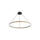 Golden Lighting Veritas 5460-35 1 Light LED Ring Chandelier 5