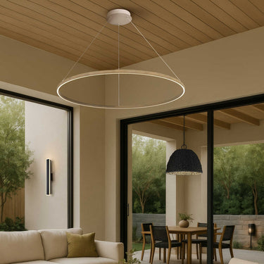 Golden Lighting Veritas 5460-71 1 Light LED Ring Chandelier 7