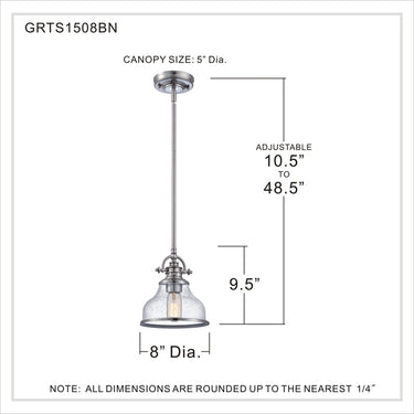 Grant 1 Light Mini Pendant 3
