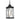 Great Outdoors 72684-66 Lansdale 1 Light Chain Hung Outdoor in Coal 1