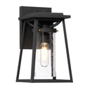 Great Outdoors 72712-66G Lanister Court 1 Light Outdoor Light in Coal W/Gold 1