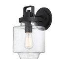 Great Outdoors 72773-66 Rosecrans 1 Light Outdoor Wall Mount in Coal 1
