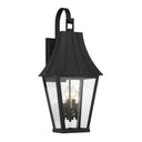 Great Outdoors 72783-66G Chateau Grande 4 Lts Outdoor Wall in Coal W/Gold 1