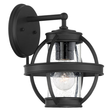 Great Outdoors 73131-66 Cumberland Court 1Lt Outdoor Wall Mount in Sand Coal 1