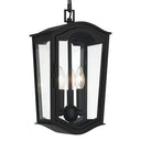 Great Outdoors 73204-66 Houghton Hall 3 Light Outdoor Chain Hung in Sand Coal 1