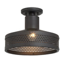 Great Outdoors Abalone Point 1Lt Outdoor Flush Mount - 73312-66 1