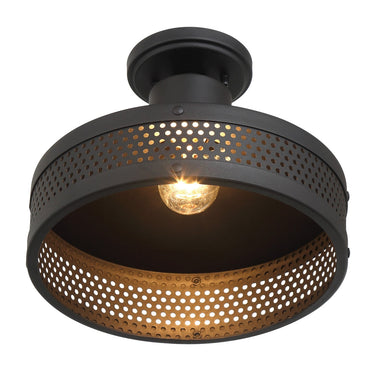 Great Outdoors Abalone Point 1Lt Outdoor Flush Mount - 73312-66 2