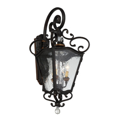 Great Outdoors Brixton Ivy 3 Light Outdoor Lantern - 9333 1