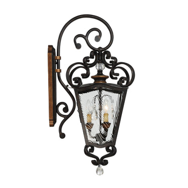 Great Outdoors Brixton Ivy 3 Light Outdoor Lantern - 9333 2