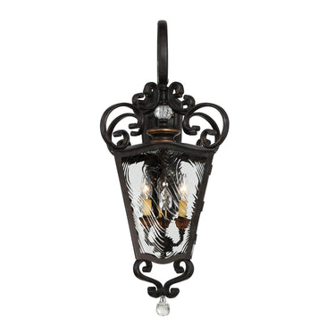 Great Outdoors Brixton Ivy 3 Light Outdoor Lantern - 9333 