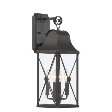 Great Outdoors De Luz 4Lt Outdoor Wall Mount - 73292-143C 1