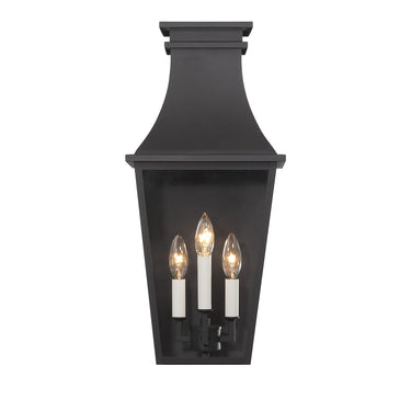 Great Outdoors Gloucester 4 Lt Outdoor Wall Mount - 7992-66 