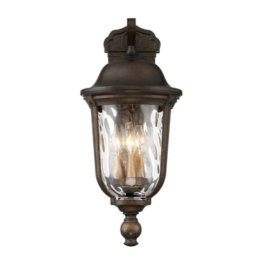 Great Outdoors Havenwood 3 Light Outdoor Wall Mount - 73243-748 
