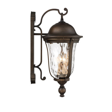 Great Outdoors Havenwood 4 Light Outdoor Wall Mount - 73244-748 2
