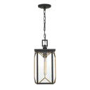 Great Outdoors Hillside Manor 1 Light Outdoor Chain Hung - 72804-727 