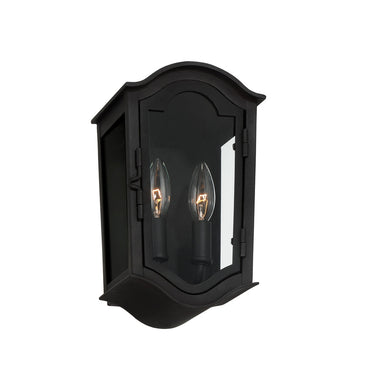 Great Outdoors Houghton Hall 2 Light Outdoor Wall Mount - 73200-66 1