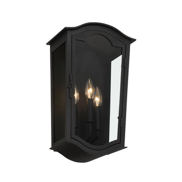 Great Outdoors Houghton Hall 3 Light Outdoor Wall Mount - 73202-66 1