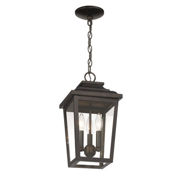 Great Outdoors Irvington Manor 3 Light Chain Hung - 72174-189-C 1