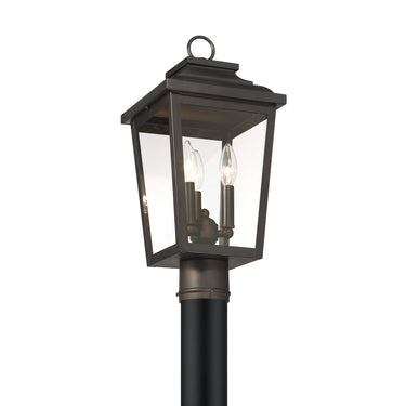 Great Outdoors Irvington Manor 3 Light Post Mount Mount - 72176-189-C 2