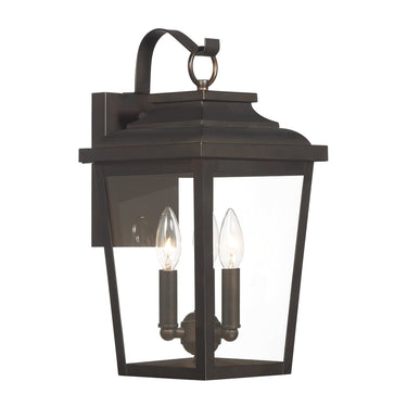 Great Outdoors Irvington Manor 3 Light Wall Mount - 72172-189-C 1