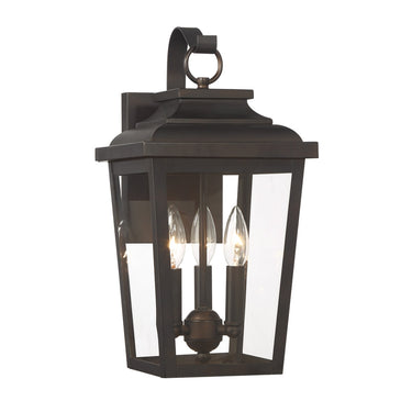 Great Outdoors Irvington Manor 3 Light Wall Mount - 72172-189-C 3