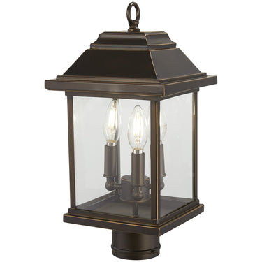 Great Outdoors Mariner'S Pointe 3 Light Outdoor Post Mount - 72636-143C 