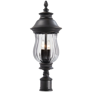 Great Outdoors Newport 3 Light Post Mount Mount - 8909-94 