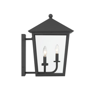 Great Outdoors Noble Hill 3Lt Outdoor Wall Mount - 72132-66 2