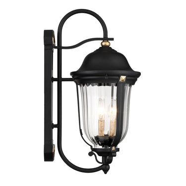 Great Outdoors Peale Street 3 Light Outdoor Wall Mount - 73233-738 2